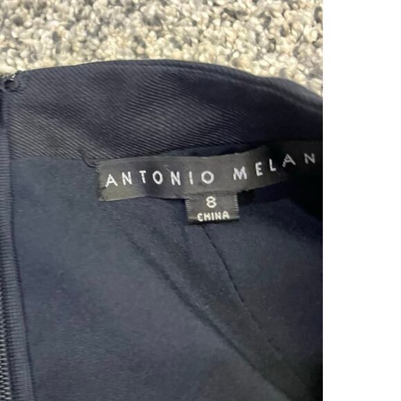 Antonio Melani Sheath Little Black Dress, Womens Sz 8 Professional Office Classy - Picture 3 of 7